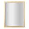 Head West Metal Framed Beveled Edge Rectangular Vanity Wall Mirror